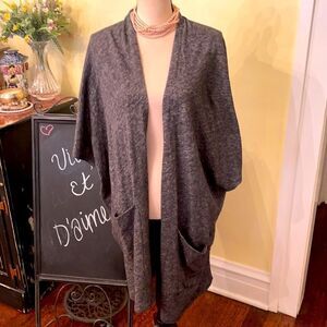Eileen Fisher *Italian Organic Cotton* Oversized M Dolman Cardigan